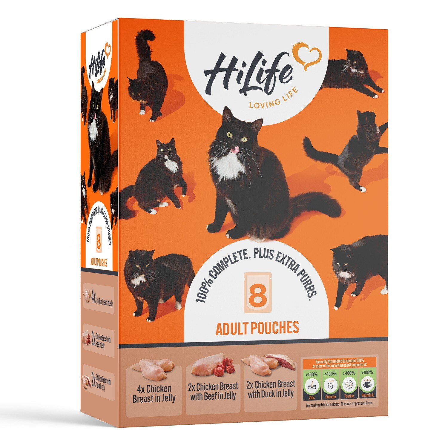 HiLife Hilife Chicken Adult Wet Cat Food pet food packaging